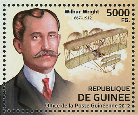 Wilbur Wright Stamp First Airplane Aviation Flight S/S MNH #9216-9218