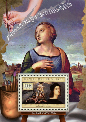 Raphael Stamp Italian Painter Art S/S MNH #9464 / Bl.2152