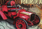 Fire Brigade Stamp Ancient Fire Cars Firefighters S/S MNH #2425 / Bl.217