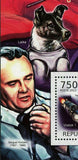 Soviet Space Stamp Yuri Gagarin Astronaut S/S MNH #2430 / Bl.218