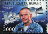 Neil Armstrong Stamp Launching Apollo 11 Space NASA USA S/S MNH #2680-2683