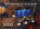 Mars Curiosity Stamp Space Recognition Exploration NASA Sojourner S/S MNH #2720