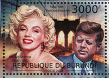 Marilyn Monroe Stamp Brooklyn Bridge Arthur Miller Frank Sinatra S/S MNH #2660