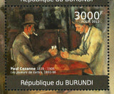 Paintings of Paul Cezanne Stamp Art Impressionism Veu de Gardanne S/S MNH #2351