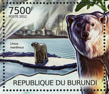 Global Warming Stamp Ursus Maritimus Aptenodytes Patagonicus S/S MNH #2574/Bl238