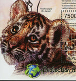 Wildlife Trade Stamp Nycticebus Pygmaeus Panthera Tigris Otus Megalotis S/S MNH