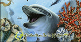 Dolphins Stamp Delphinus Delphis Stenella Frontalis Tursiops Truncatus S/S MNH