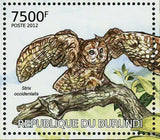 Birds Stamp Strix Occidentalis Haliaeetus Leucogaster Carduelis S/S MNH #2579