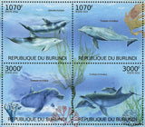 Dolphins Stamp Stenella Frontalis Tursiops Truncatus S/S MNH #2610-2613
