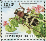 Insects & Plants Stamp Cerambyx Dux Lobelia Bridgesii S/S MNH #2535-2538