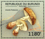 Mushrooms Stamp Amanita Rubescens Boletus Edulis Cantharellus S/S MNH #2738-2741