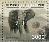 Elephants Stamp Loxodonta Africana Wild Animal S/S MNH #2833-2836