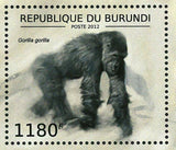 Gorillas Stamp Gorilla Gorilla Wild Animal Fauna S/S MNH #2848-2851