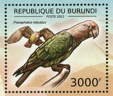 Parrots Stamp Bird Psittacus Erithacus Agapornis Personatus S/S MNH #2813-2816