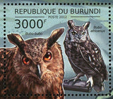 Owls Stamp Bird Bubo Virginianus Otus Asio Ptilopsis Leucotis S/S MNH #2808-2811