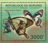 Butterflies Stamp Belenois Calypso Papilio Dardanus Antinorii S/S MNH #2758-2761