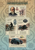 Opel Cars & Adam Opel Stamp First Opel Olympia Transportation S/S MNH #2411-2414