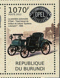 Opel Cars & Adam Opel Stamp First Opel Olympia Transportation S/S MNH #2411-2414