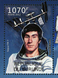 Space Station MIR Stamp Russia Sergey Krikalev Astronaut S/S MNH #2431-2434