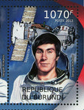 Space Station MIR Stamp Russia Sergey Krikalev Astronaut S/S MNH #2431-2434