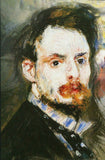 Paintings of Pierre-Auguste Renoir Stamp Art Autoportrait S/S MNH #2378 / Bl.199