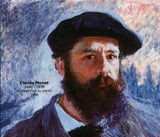 Paintings of Claude Monet Stamp Art Autoportrait au Béret S/S MNH #2385 / Bl.206