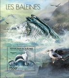 Whales Stamp Delphinapterus Leucas Balaenoptera Musculus S/S MNH #2842 / Bl.292