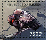 Vultures Stamp Birds Sarcoramphus Papa Coragyps Atratus S/S MNH #2802 / Bl.284