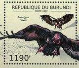 Vultures Stamp Vultur Gryphus Gypaetus Barbatus Bird S/S MNH #2798-2801