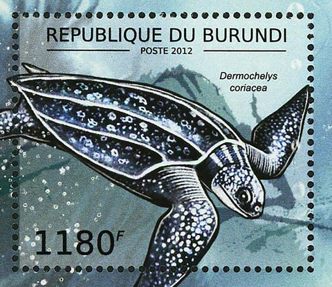 Turtles Stamp Caretta Caretta Chelonia Mydas S/S MNH #2792 / Bl.282