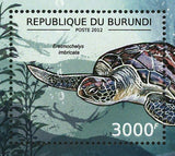 Turtles Stamp Caretta Caretta Chelonia Mydas S/S MNH #2792 / Bl.282