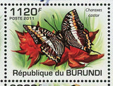 Butterflies Stamp Salamis Temora Papilio Demodocus S/S MNH #2122-2125 / Bl.169