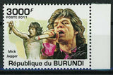 Famous Singer Stamp Jimi Hendrix Mick Jagger Ray Charles Paul McCartney S/S MNH