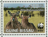 WWF Stamp Kobus Ellipsiprymnus Defassa Waterbuck S/S MNH #3919-3922