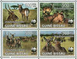 WWF Stamp Kobus Ellipsiprymnus Defassa Waterbuck S/S MNH #3919-3922