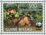 WWF Stamp Kobus Ellipsiprymnus Defassa Waterbuck S/S MNH #3919-3922