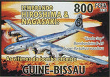 World War Stamp Hiroshima Nagasaki Atomic Bomb Victims S/S MNH #5217-5220