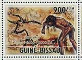 Cave of Lascaux Stamp Prehistoric France Art Painting S/S MNH #4920-4923