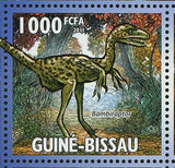 Dinosaurs Stamp Preondactylus Bambiraptor Euoplocephalus S/S MNH #5333-5336