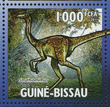 Dinosaurs Stamp Preondactylus Bambiraptor Euoplocephalus S/S MNH #5333-5336