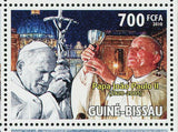 Pope John Paul II Stamp Church Catholic S/S MNH #4720-4723