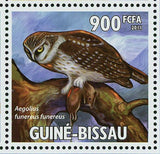 Owls Stamp Bird Otus Scops Athene Noctua Vidalii Glaucidium Passerinum S/S MNH