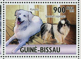 Dogs Stamp Akita Inu Kuvasz Spaniel Chihuahua S/S MNH #4890-4893