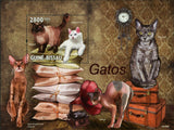 Cats Stamp Angora Turco Ragdoll Esfinge S/S MNH #4580 / Bl.744