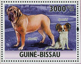 Dogs Stamp Spaniel Mastiff German Spitz Irish Labrador S/S MNH #4894 / Bl.820