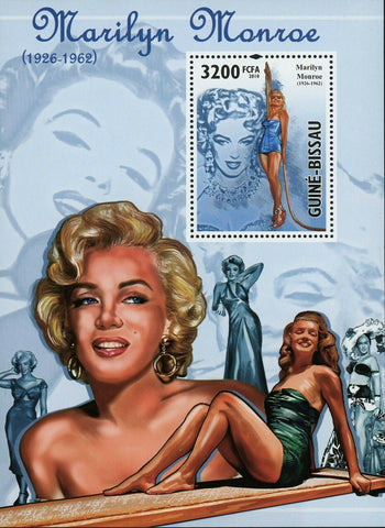 Marilyn Monroe Stamp Famous Figures Woman S/S MNH #4855 / Bl.813