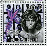 Jim Morrison Stamp The Doors Band James Douglas S/S MNH #5278-5281