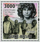 Jim Morrison Stamp The Doors Band James Douglas S/S MNH #5282 / Bl.904