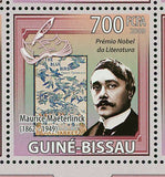 Nobel Prize Stamp Wien Gullstrand Michael Currie Maeterlinck Fried S/S MNH