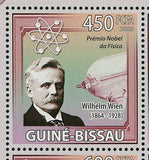 Nobel Prize Stamp Wien Gullstrand Michael Currie Maeterlinck Fried S/S MNH